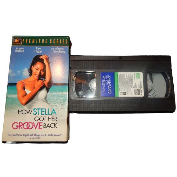 HOW STELLA GOT HER GROOVE BACK 20th Century Fox VHS in original case - Picture 2 of 5